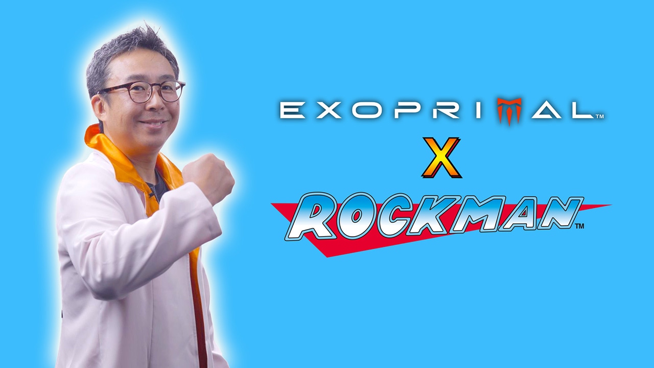 Colaboração Exoprimal x Mega Man - Uma Mensagem de Masakazu Eguchi (também conhecido como 